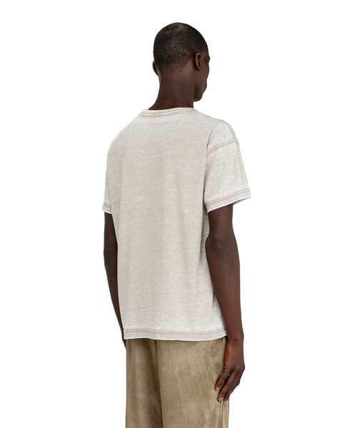 DIESEL(ディーゼル)の「メンズ Tシャツ T-NORM-AA8(Tシャツ/カットソー・メンズ・パープル系その他/ベージュ系その他・LARGE/SMALL/MEDIUM/X-SMALL/X-LARGE/XXX-LARGE/XX-LARGE)」の9枚目の写真