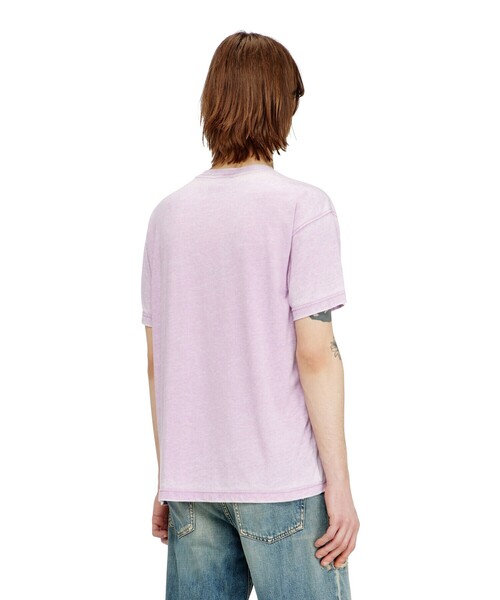 DIESEL(ディーゼル)の「メンズ Tシャツ T-NORM-AA8(Tシャツ/カットソー・メンズ・パープル系その他/ベージュ系その他・LARGE/SMALL/MEDIUM/X-SMALL/X-LARGE/XXX-LARGE/XX-LARGE)」の5枚目の写真