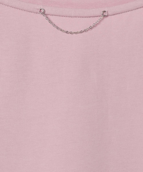 BAYFLOW（ベイフロー）の「マルチファンクション半袖Tシャツ[汗ジミ防止/UV防止/接触冷感/抗ピリング/遮熱/抗菌防臭/イージーケア]（Tシャツ/カットソー・レディース・ブラウン/ピンク/チャコール/オフホワイト・MEDIUM/SMALL）」の16枚目の写真
