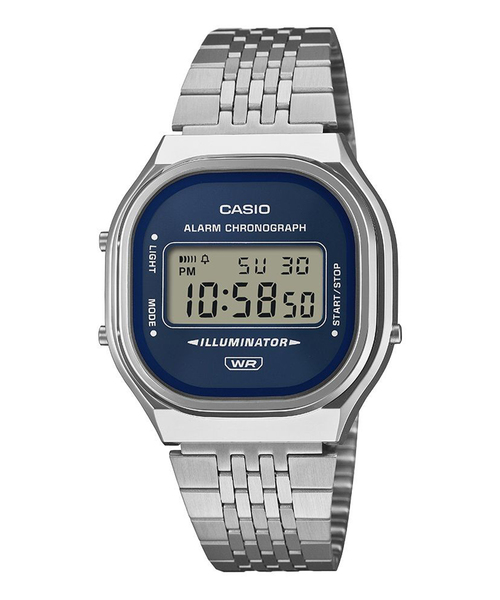 CASIO(カシオ)の「CASIO / カシオ A140WE(アナログ腕時計・メンズ・ブラック/ネイビー・FREE)」の1枚目の写真