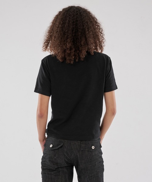 WISH FOR EVER(ウィッシュフォーエバー)の「CROPPED COMPACT SLAB T/クロップドコンパクトスラブT(Tシャツ/カットソー・メンズ・ホワイト/グレー/バーガンディー/ブラック・SMALL/LARGE/MEDIUM)」の19枚目の写真