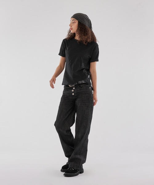 WISH FOR EVER(ウィッシュフォーエバー)の「CROPPED COMPACT SLAB T/クロップドコンパクトスラブT(Tシャツ/カットソー・メンズ・ホワイト/グレー/バーガンディー/ブラック・SMALL/LARGE/MEDIUM)」の21枚目の写真