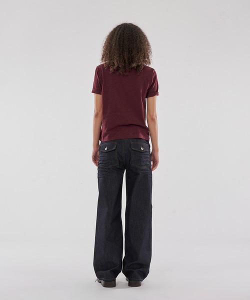 WISH FOR EVER(ウィッシュフォーエバー)の「CROPPED COMPACT SLAB T/クロップドコンパクトスラブT(Tシャツ/カットソー・メンズ・ホワイト/グレー/バーガンディー/ブラック・SMALL/LARGE/MEDIUM)」の18枚目の写真