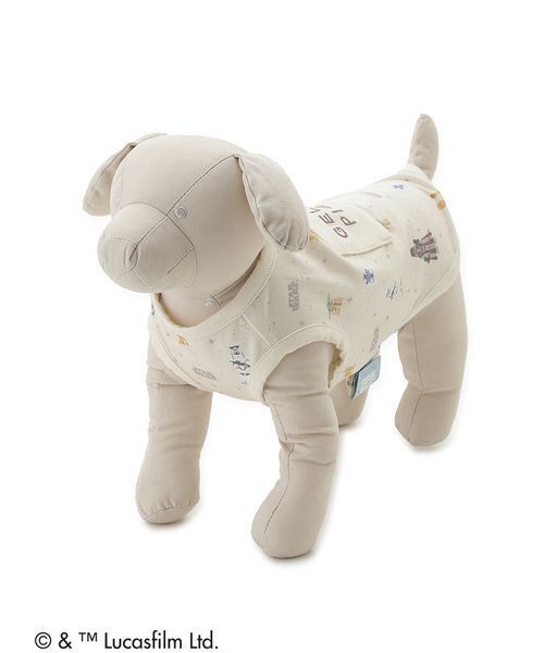 gelato pique(ジェラートピケ)の「【STAR WARS】【CAT&DOG】クーリングポケット付き総柄プルオーバー(ペットウェア・レディース・クリーム/ミント・S/M/L)」の16枚目の写真