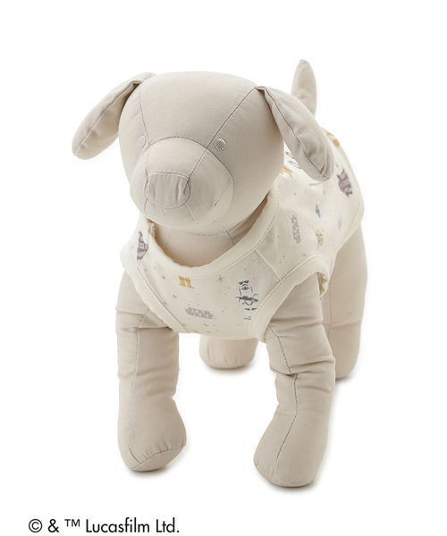 gelato pique(ジェラートピケ)の「【STAR WARS】【CAT&DOG】クーリングポケット付き総柄プルオーバー(ペットウェア・レディース・クリーム/ミント・S/M/L)」の19枚目の写真