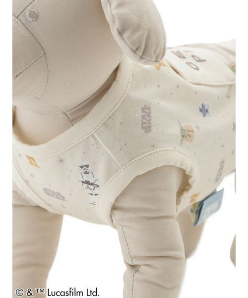 gelato pique(ジェラートピケ)の「【STAR WARS】【CAT&DOG】クーリングポケット付き総柄プルオーバー(ペットウェア・レディース・クリーム/ミント・S/M/L)」の20枚目の写真