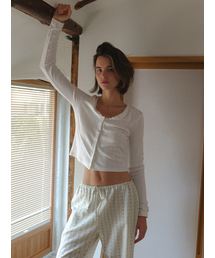 Rosanna v lace cardigan (white)