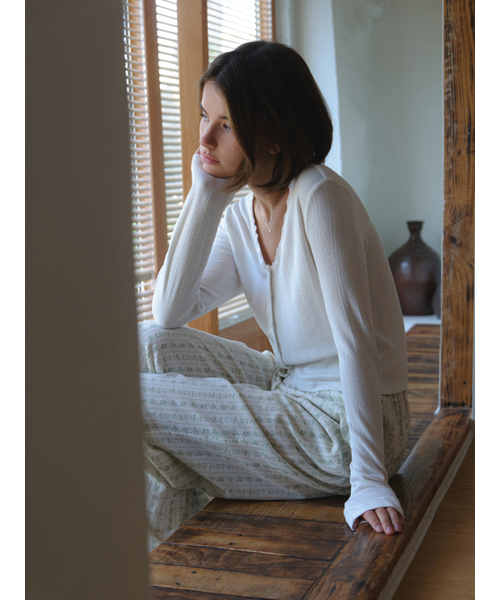 RE_L（リエル）の「Rosanna v lace cardigan (white)（カーディガン/ボレロ・レディース・その他・FREE）」の3枚目の写真