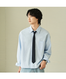 HYOJI（ヒョージ）の「26 SS ソリッドスリムタイ (3カラー)（ネクタイ）」