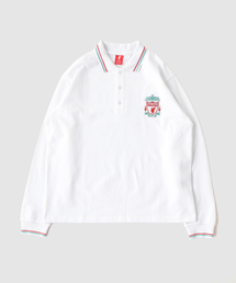 【Liverpool FC / リバプール FC】 EMBLEM LINE POLO-SH