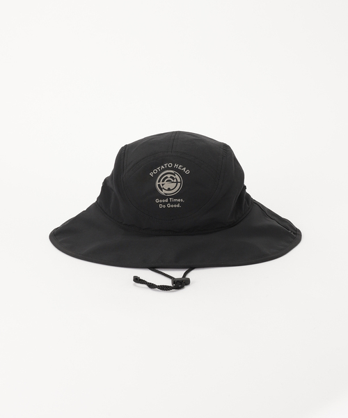 JOURNAL STANDARD(ジャーナルスタンダード)の「potato head / ポテトヘッド UTILITY HAT(ハット・メンズ・ブラック・FREE)」の4枚目の写真