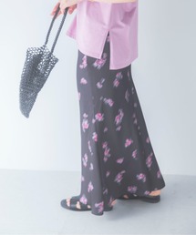 URBAN RESEARCH ROSSO WOMEN | ダークプリント バイアススカート(スカート)