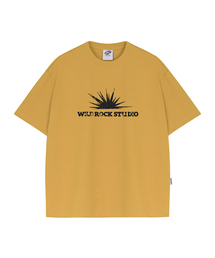 サンバースト クールコットン オーバーサイズ 半袖Tシャツ