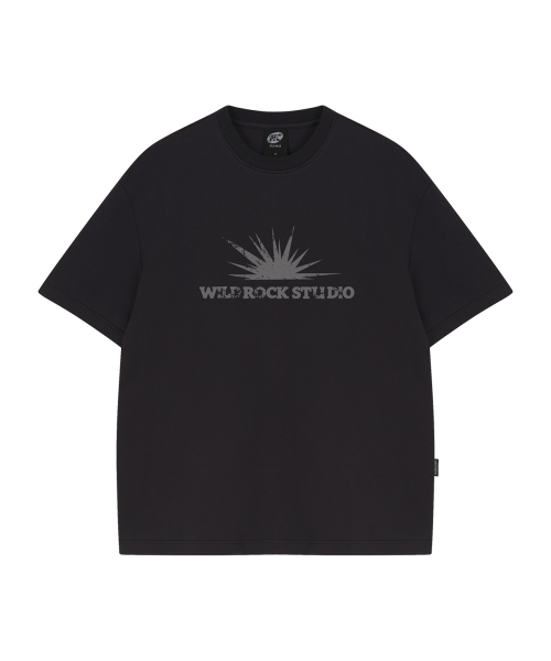 WILDROCK(ワイルドロック)の「サンバースト クールコットン オーバーサイズ 半袖Tシャツ(Tシャツ/カットソー・メンズ・イエロー/ピンク/ホワイト/ブラック/スカイブルー/チャコール/ブルー・SMALL/MEDIUM/LARGE)」の8枚目の写真