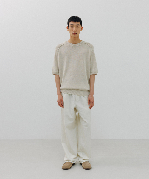 BLANKROOM(ブランクルーム)の「POTTER バンディングパンツ_ECRU(その他パンツ・メンズ・その他・4/2/3/1)」の2枚目の写真