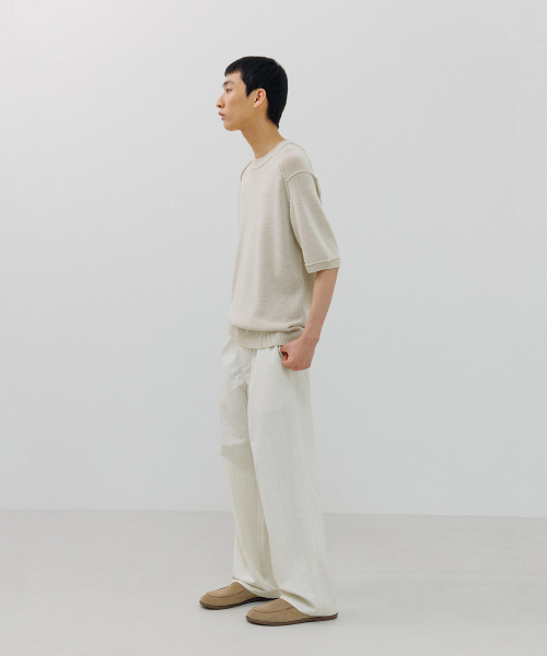 BLANKROOM(ブランクルーム)の「POTTER バンディングパンツ_ECRU(その他パンツ・メンズ・その他・4/2/3/1)」の3枚目の写真