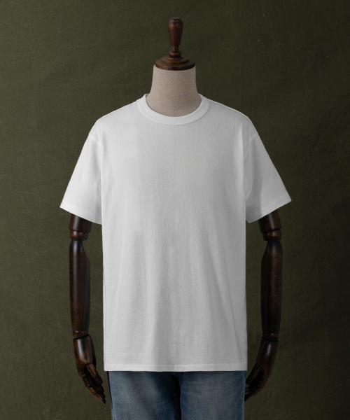 OUTSTANDING(アウトスタンディング)の「JAPANESE TENJIKU JERSEY TUBULAR TEE_OFF WHITE(Tシャツ/カットソー・メンズ・その他・SMALL/MEDIUM/LARGE/X-LARGE)」の1枚目の写真