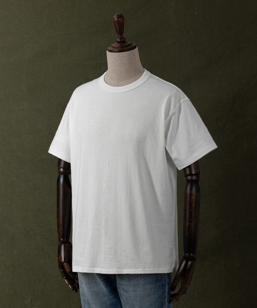 OUTSTANDING(アウトスタンディング)の「JAPANESE TENJIKU JERSEY TUBULAR TEE_OFF WHITE(Tシャツ/カットソー・メンズ・その他・SMALL/MEDIUM/LARGE/X-LARGE)」の2枚目の写真
