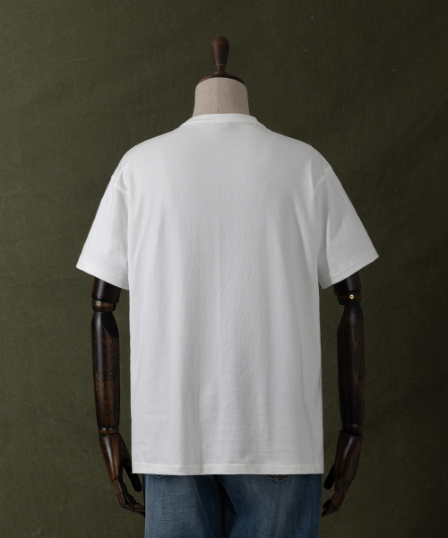 OUTSTANDING(アウトスタンディング)の「JAPANESE TENJIKU JERSEY TUBULAR TEE_OFF WHITE(Tシャツ/カットソー・メンズ・その他・SMALL/MEDIUM/LARGE/X-LARGE)」の3枚目の写真