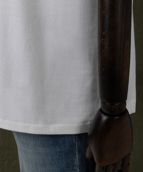 OUTSTANDING(アウトスタンディング)の「JAPANESE TENJIKU JERSEY TUBULAR TEE_OFF WHITE(Tシャツ/カットソー・メンズ・その他・SMALL/MEDIUM/LARGE/X-LARGE)」の7枚目の写真