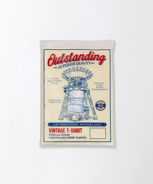 OUTSTANDING(アウトスタンディング)の「JAPANESE TENJIKU JERSEY TUBULAR TEE_OFF WHITE(Tシャツ/カットソー・メンズ・その他・SMALL/MEDIUM/LARGE/X-LARGE)」の15枚目の写真