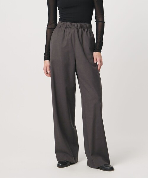LOEFF(ロエフ)の「<LOEFF>トロピカルウール ハーレム パンツ(その他パンツ・レディース・ワイン/ブラウン系/ブラック・0/1)」の5枚目の写真