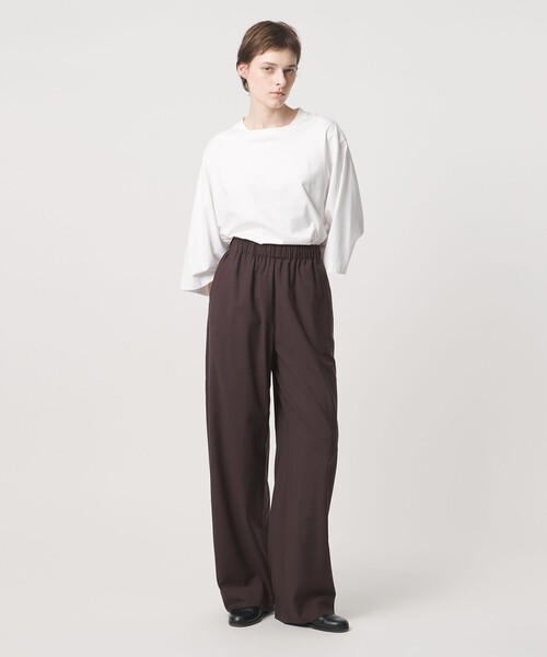 LOEFF（ロエフ）の「＜LOEFF＞トロピカルウール ハーレム パンツ（その他パンツ・レディース・ワイン/ブラウン系/ブラック・0/1）」の22枚目の写真
