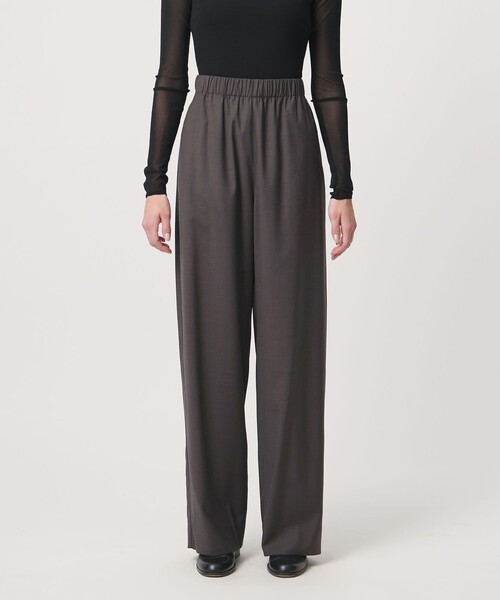 LOEFF（ロエフ）の「＜LOEFF＞トロピカルウール ハーレム パンツ（その他パンツ・レディース・ワイン/ブラウン系/ブラック・0/1）」の21枚目の写真