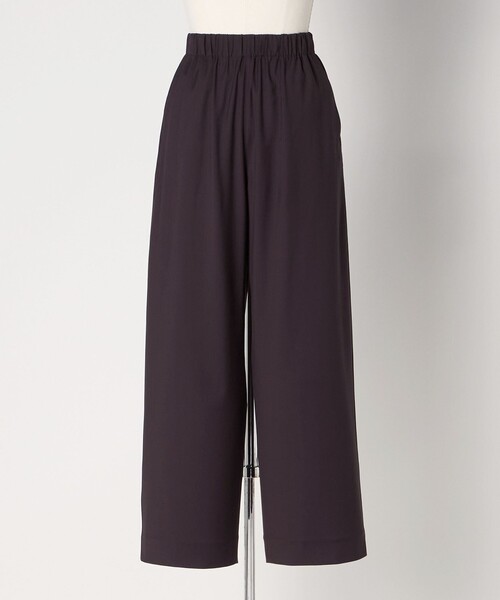 LOEFF（ロエフ）の「＜LOEFF＞トロピカルウール ハーレム パンツ（その他パンツ・レディース・ワイン/ブラウン系/ブラック・0/1）」の9枚目の写真