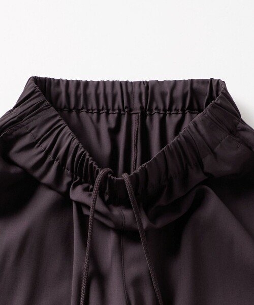 LOEFF（ロエフ）の「＜LOEFF＞トロピカルウール ハーレム パンツ（その他パンツ・レディース・ワイン/ブラウン系/ブラック・0/1）」の7枚目の写真