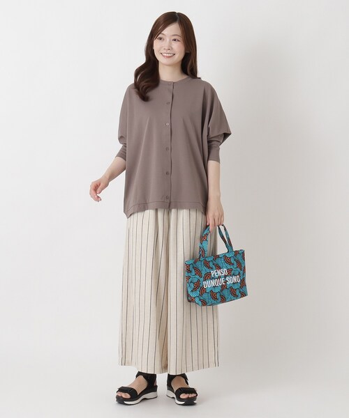 one'sterrace(ワンズテラス)の「SE ラタプリント ミニトート(トートバッグ・レディース・ブラック系8/ベージュ系8/ネイビー系5/ブルー系その他7・99)」の20枚目の写真