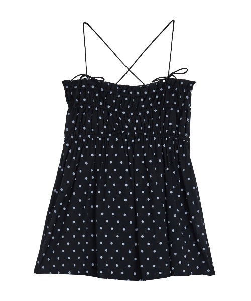 Ameri（アメリ）の「DOT SHARRING RELAX SET UP（セットアップ・レディース・ブラウン/イエロー/ブラック・SMALL/MEDIUM）」の20枚目の写真