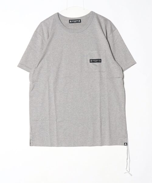 mastermind JAPAN(マスターマインド)の「VANDALIZED CIRCLE LOGO TEE(Tシャツ/カットソー・メンズ・グレー系その他・XL)」の1枚目の写真