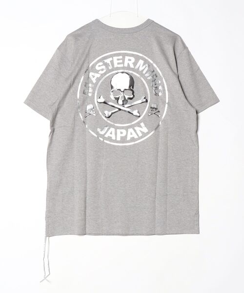 mastermind JAPAN(マスターマインド)の「VANDALIZED CIRCLE LOGO TEE(Tシャツ/カットソー・メンズ・グレー系その他・XL)」の2枚目の写真