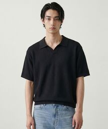 ADHOC（アドホック）の「男性サマーオープンカラー ニット (3 COLOR) (HC4SKA2)（ニット/セーター）」