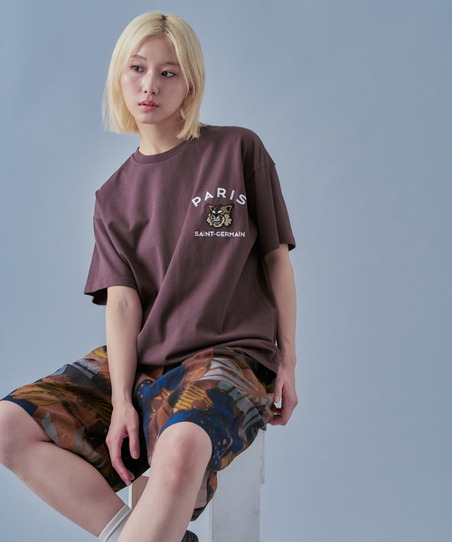PARIS SAINT-GERMAIN(パリサンジェルマン)の「【Paris Saint-Germain】カレッジロゴ刺しゅう Tシャツ(Tシャツ/カットソー・メンズ・ホワイト/ブラウン/ブラック・LARGE/MEDIUM/SMALL/X-LARGE)」の12枚目の写真