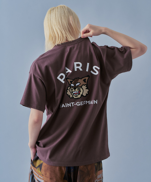 PARIS SAINT-GERMAIN(パリサンジェルマン)の「【Paris Saint-Germain】カレッジロゴ刺しゅう Tシャツ(Tシャツ/カットソー・メンズ・ホワイト/ブラウン/ブラック・LARGE/MEDIUM/SMALL/X-LARGE)」の16枚目の写真