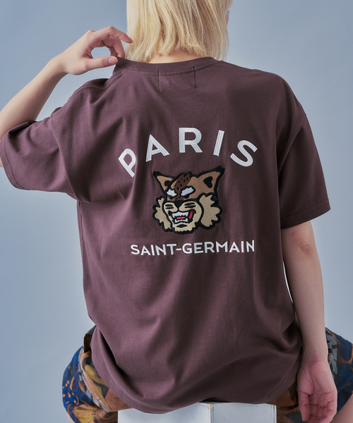 PARIS SAINT-GERMAIN(パリサンジェルマン)の「【Paris Saint-Germain】カレッジロゴ刺しゅう Tシャツ(Tシャツ/カットソー・メンズ・ホワイト/ブラウン/ブラック・LARGE/MEDIUM/SMALL/X-LARGE)」の17枚目の写真
