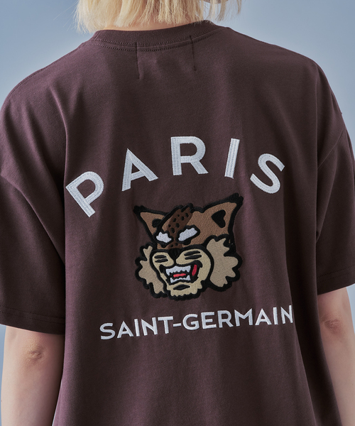 PARIS SAINT-GERMAIN(パリサンジェルマン)の「【Paris Saint-Germain】カレッジロゴ刺しゅう Tシャツ(Tシャツ/カットソー・メンズ・ホワイト/ブラウン/ブラック・LARGE/MEDIUM/SMALL/X-LARGE)」の19枚目の写真