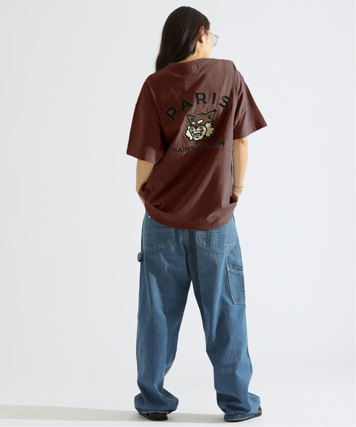 PARIS SAINT-GERMAIN(パリサンジェルマン)の「【Paris Saint-Germain】カレッジロゴ刺しゅう Tシャツ(Tシャツ/カットソー・メンズ・ホワイト/ブラウン/ブラック・LARGE/MEDIUM/SMALL/X-LARGE)」の21枚目の写真