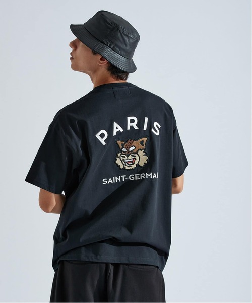 PARIS SAINT-GERMAIN(パリサンジェルマン)の「【Paris Saint-Germain】カレッジロゴ刺しゅう Tシャツ(Tシャツ/カットソー・メンズ・ホワイト/ブラウン/ブラック・LARGE/MEDIUM/SMALL/X-LARGE)」の21枚目の写真