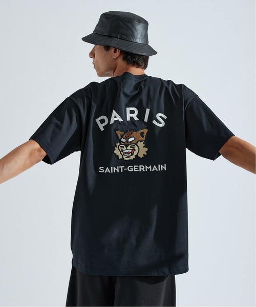 PARIS SAINT-GERMAIN(パリサンジェルマン)の「【Paris Saint-Germain】カレッジロゴ刺しゅう Tシャツ(Tシャツ/カットソー・メンズ・ホワイト/ブラウン/ブラック・LARGE/MEDIUM/SMALL/X-LARGE)」の22枚目の写真