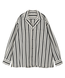 CURRENTAGE（カレンテージ）の「Multi stripe open collar shirt(MEN'S)（シャツ/ブラウス）」