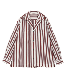 CURRENTAGE（カレンテージ）の「Multi stripe open collar shirt(MEN'S)（シャツ/ブラウス）」
