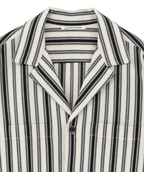 CURRENTAGE(カレンテージ)の「Multi stripe open collar shirt(MEN'S)(シャツ/ブラウス・メンズ・その他/マルチ・3)」の7枚目の写真