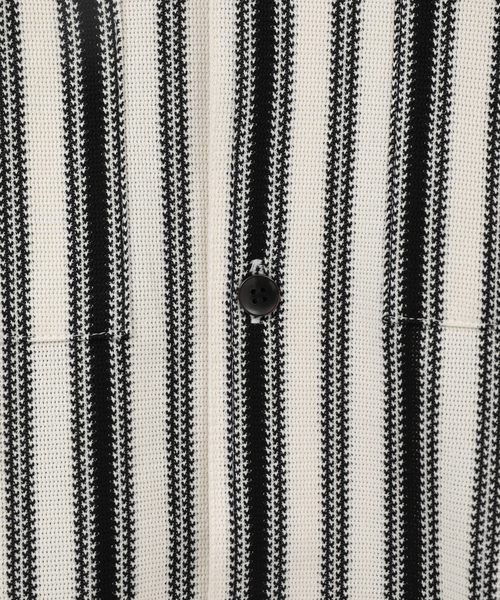CURRENTAGE(カレンテージ)の「Multi stripe open collar shirt(MEN'S)(シャツ/ブラウス・メンズ・その他/マルチ・3)」の4枚目の写真