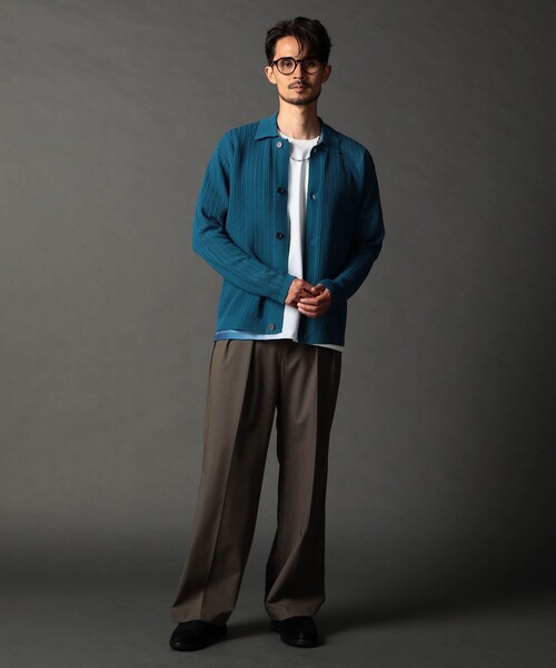 NICOLE CLUB FOR MEN(ニコルクラブフォーメン)の「2インタックワイドイージーパンツ(その他パンツ・メンズ・ブラウン/ブラック・X-LARGE/LARGE/MEDIUM/SMALL)」の14枚目の写真