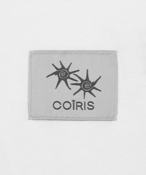 COIRIS（コイリス）の「バミパッチワークロングスリーブTシャツ（2カラー）（Tシャツ/カットソー・レディース・ブラック/ホワイト・FREE）」の6枚目の写真