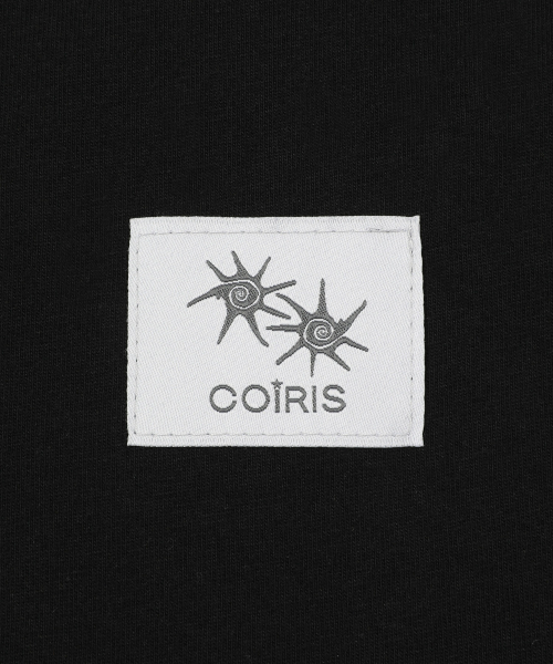 COIRIS（コイリス）の「バミパッチワークロングスリーブTシャツ（2カラー）（Tシャツ/カットソー・レディース・ブラック/ホワイト・FREE）」の12枚目の写真