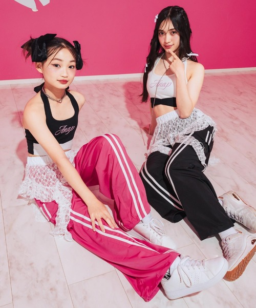 Ruu×LOVEANAP レース付ラインワイドパンツ（その他パンツ